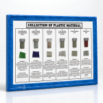 Collection of 6 Plastic Material with Properties and Uses